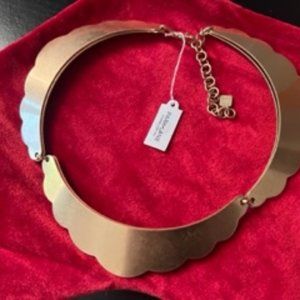 Parklane Tulip Necklace- Matte Gold- a stunner!